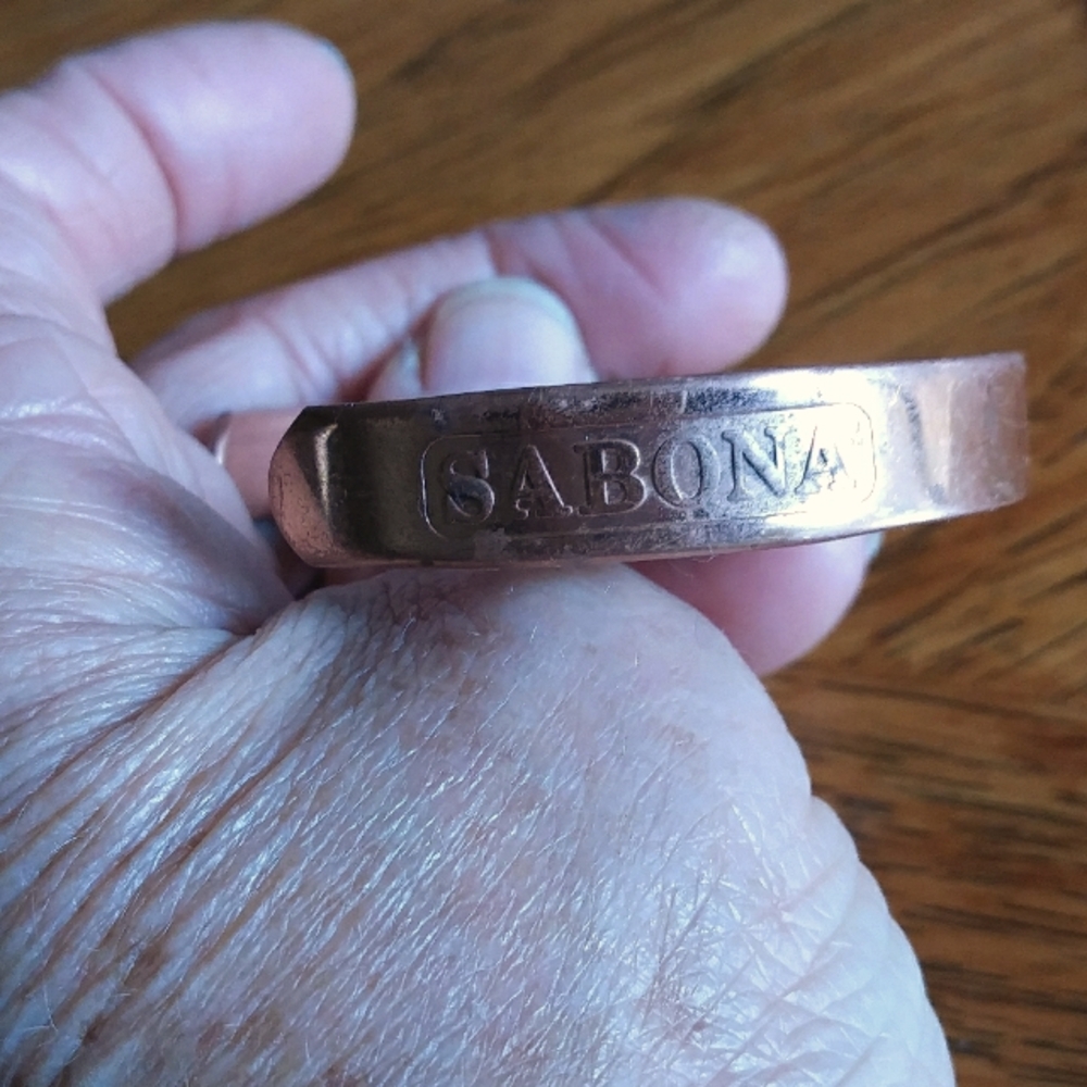 SABONA copper cuff bracelet